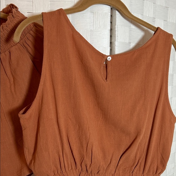 Rust Color Two-Piece Set - Picture 4 of 6